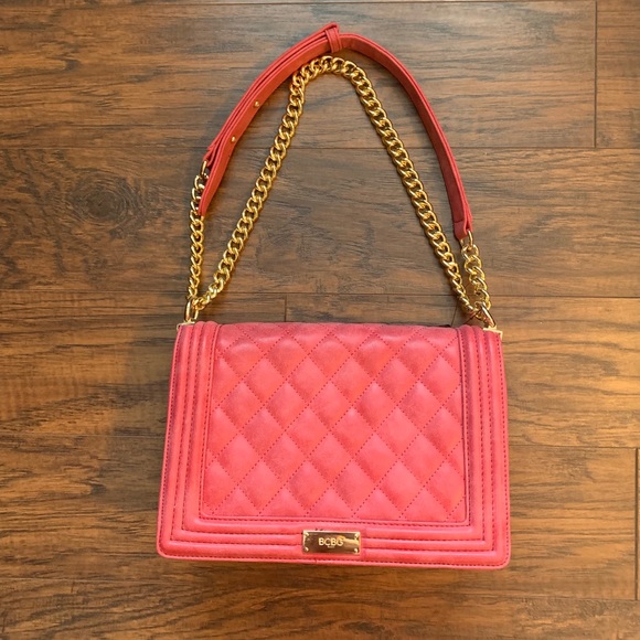 BCBG Red Crossbody or shoulder bag (convertible) - Picture 1 of 7